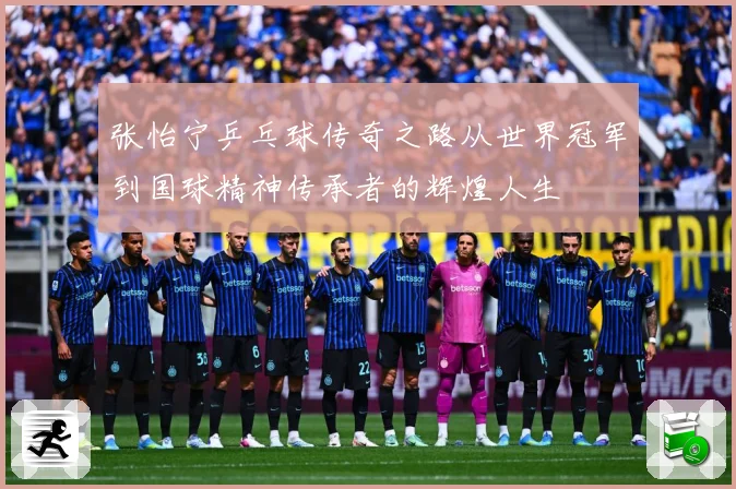 张怡宁乒乓球传奇之路从世界冠军到国球精神传承者的辉煌人生